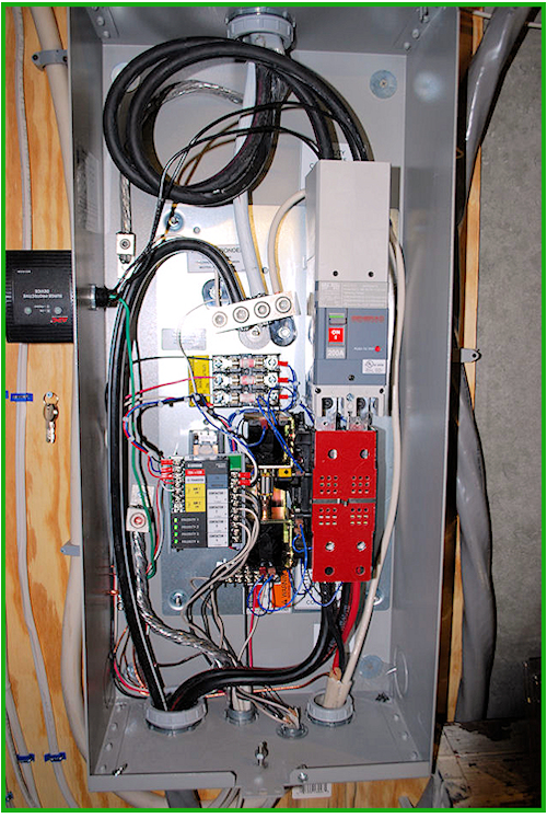 200amp Transfer Switch w/Main Breaker & Nexus Controller